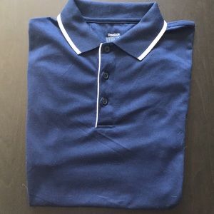 MEDIUM - 🚀 2/28 🚀 Reebok Navy Blue Polo